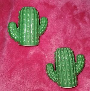 cactus salt and pepper shakers new